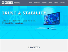 Tablet Screenshot of gmbs-consulting.com